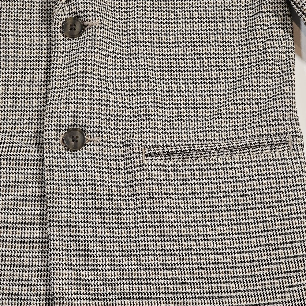 Cat & Jack Boys Houndstooth Knit Suit Jacket Stretch